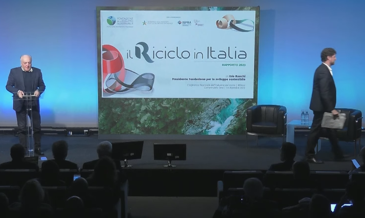 Italia che ricicla 2023, Perrotta: l'Agenda 2024-2025